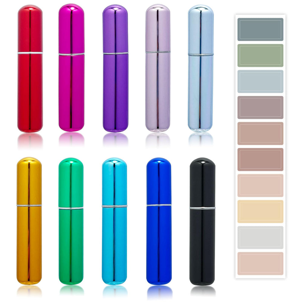 Smtheasy atomizador de perfume viaje 5 ml, compacto y reutilizable para viajar.