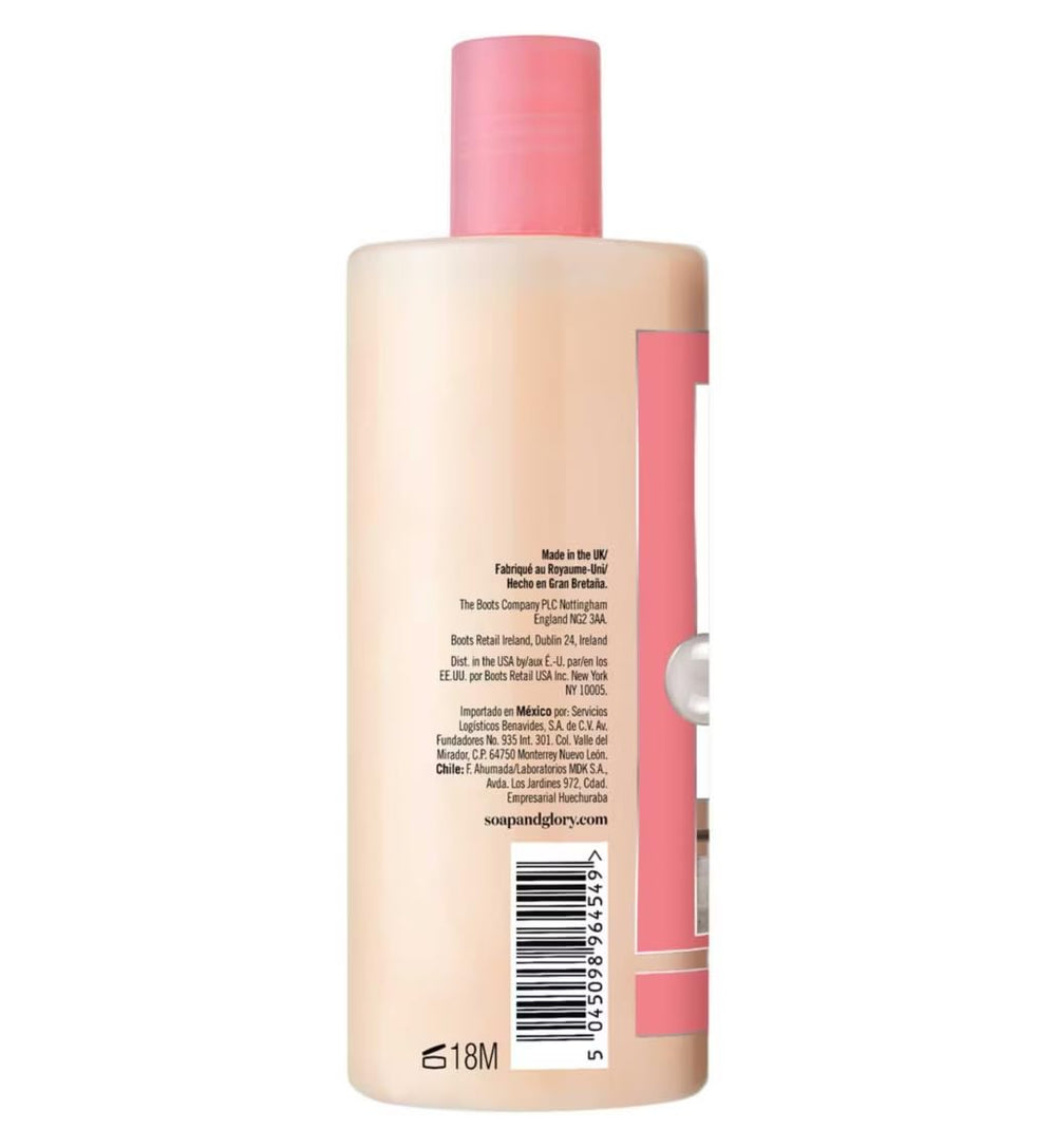 Soap & Glory Gel de Ducha Clean On Me 500 ml textura cremosa y rápida absorción