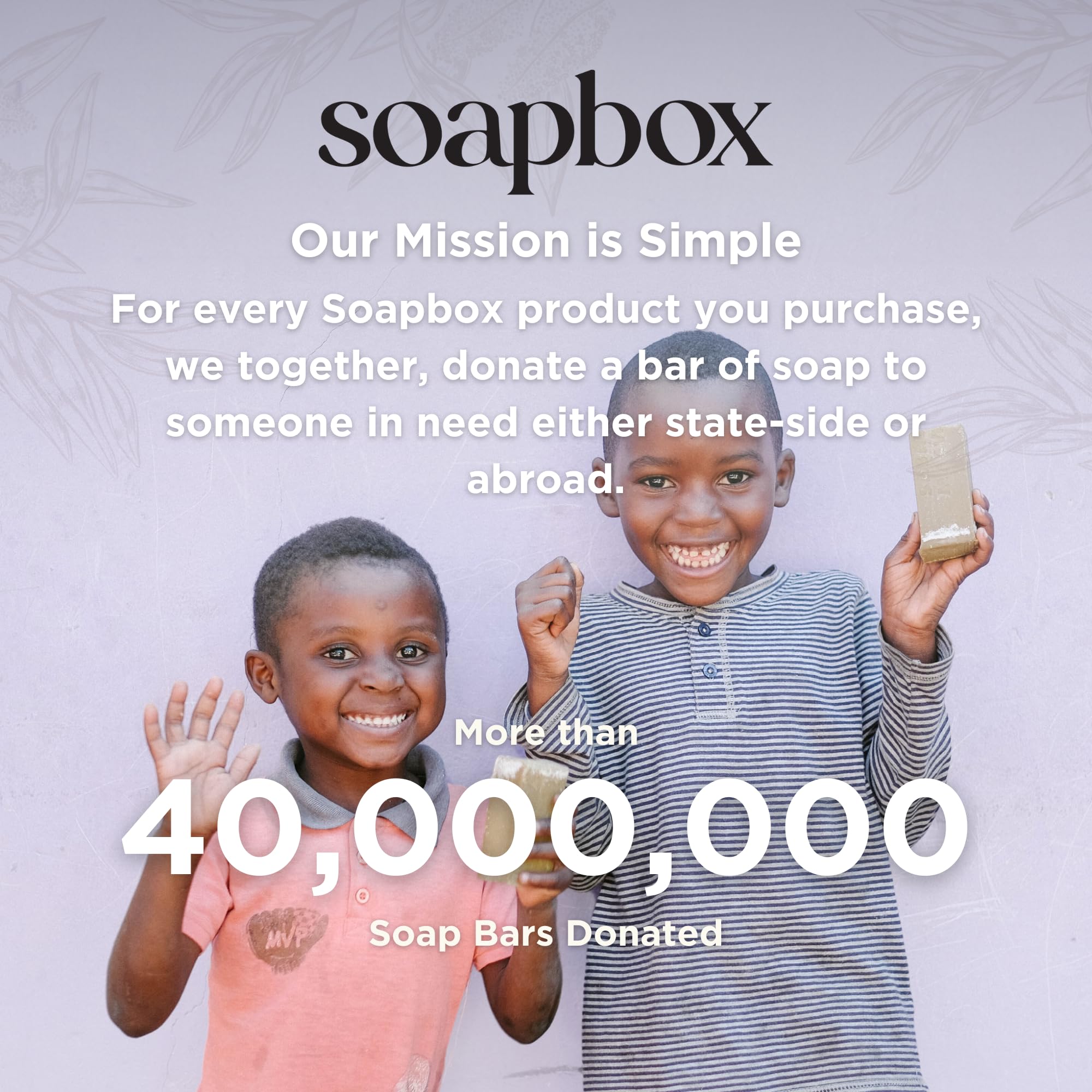 Soapbox código de Esperanza, seguimiento de impacto al donar jabón.