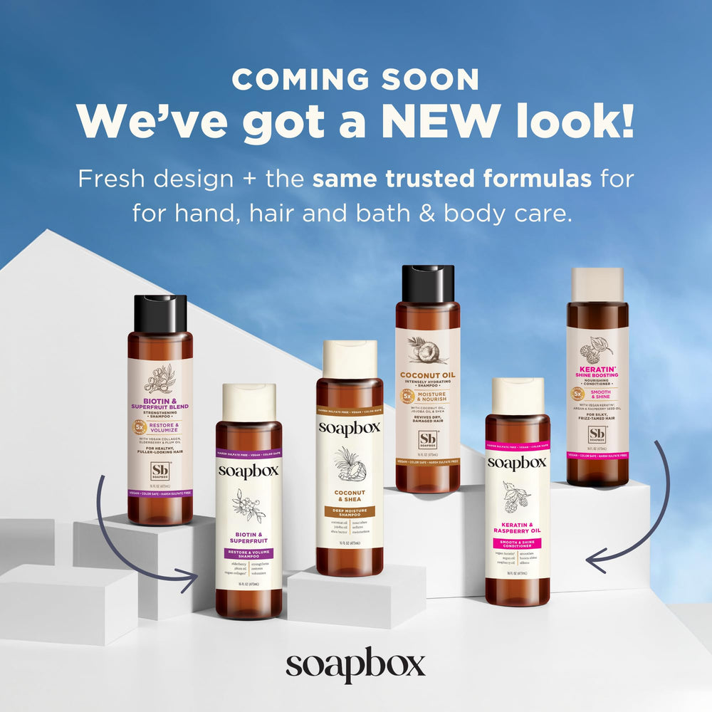 Soapbox Mane Tamer en envase de 8 onzas para uso prolongado