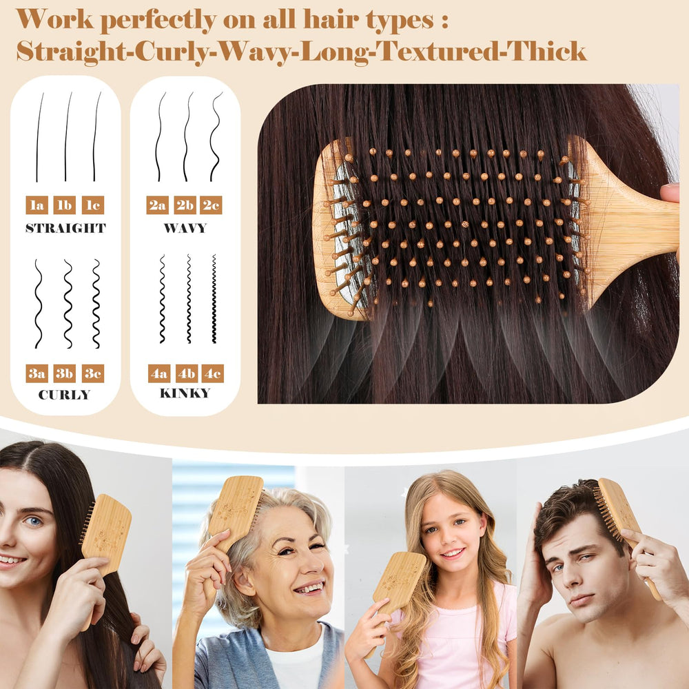Peine de cola incluido Sofmild para peinados precisos en todo tipo de cabello.