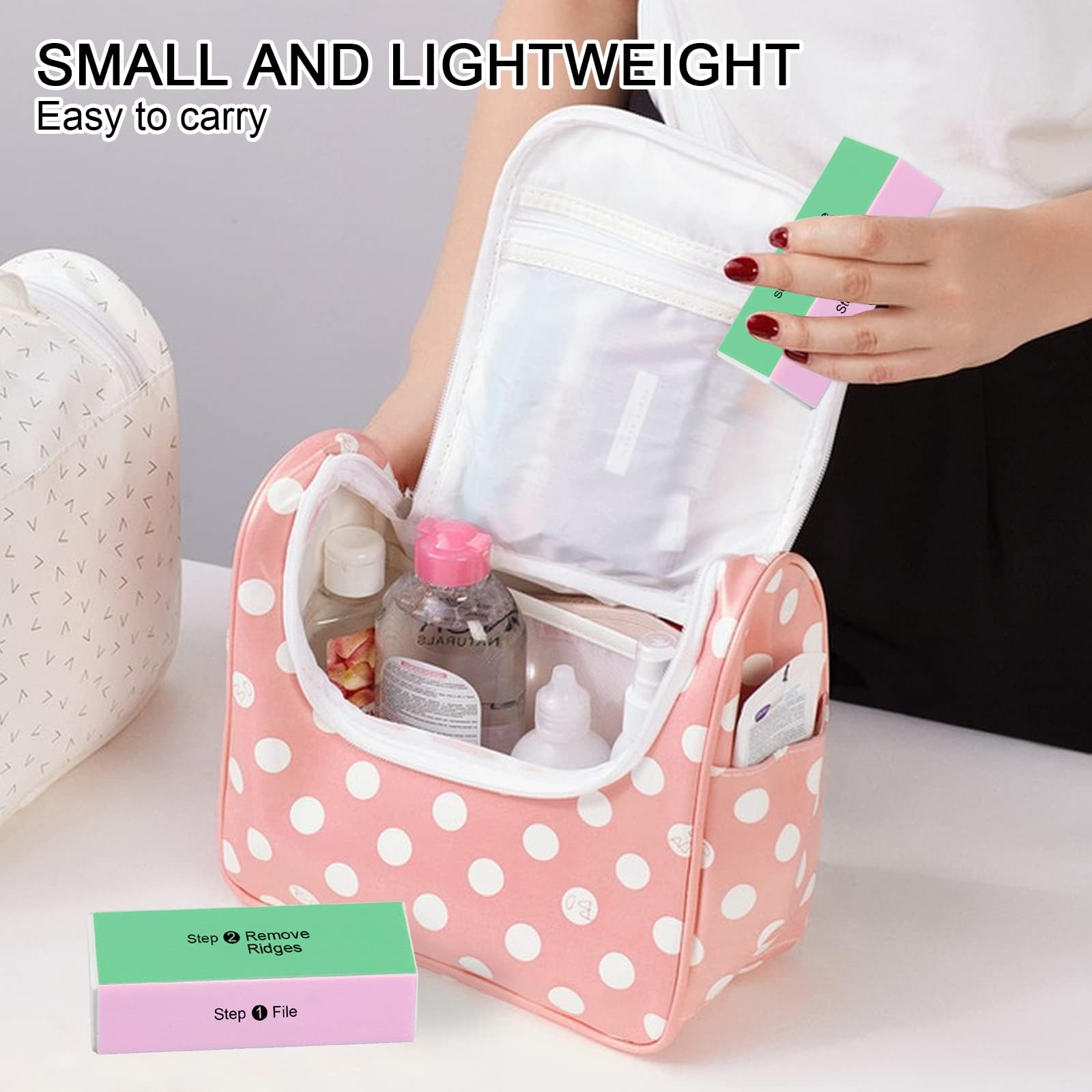 Bloque pulidor Soft 'N Style, lavable y duradero para uso repetido.