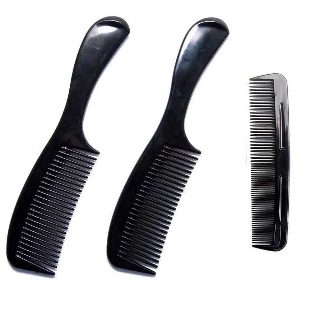 Soft 'N Style peine redondo 8 pulgadas para peinado preciso y acabado suave.