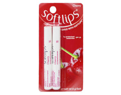 SoftLips aplicación suave cereza: hidratación ligera para uso diario.