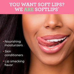 SoftLips Balsamo Labial Frente del Envase protege labios diariamente