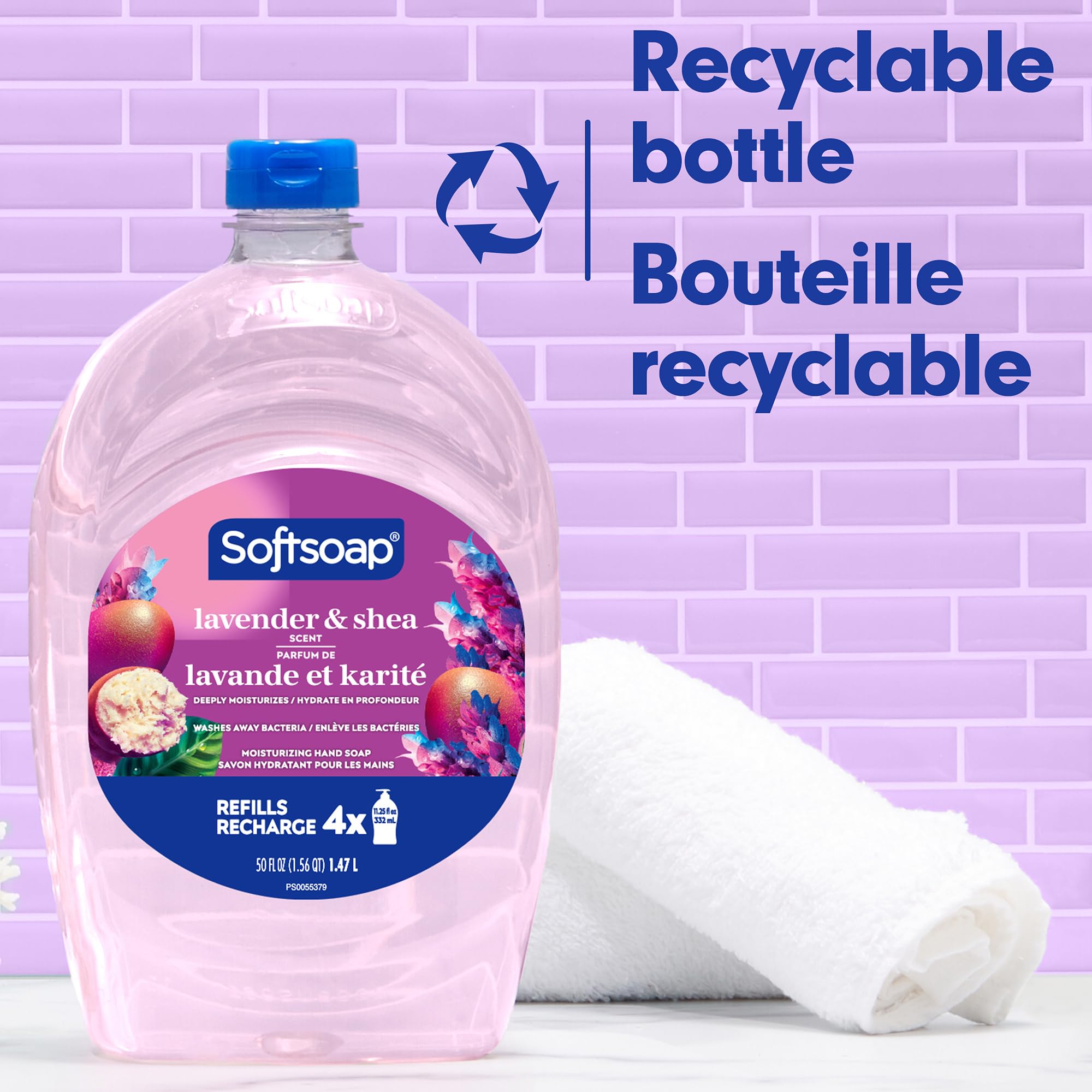 Softsoap manteca karite ingrediente clave: hidratacion visible al tacto