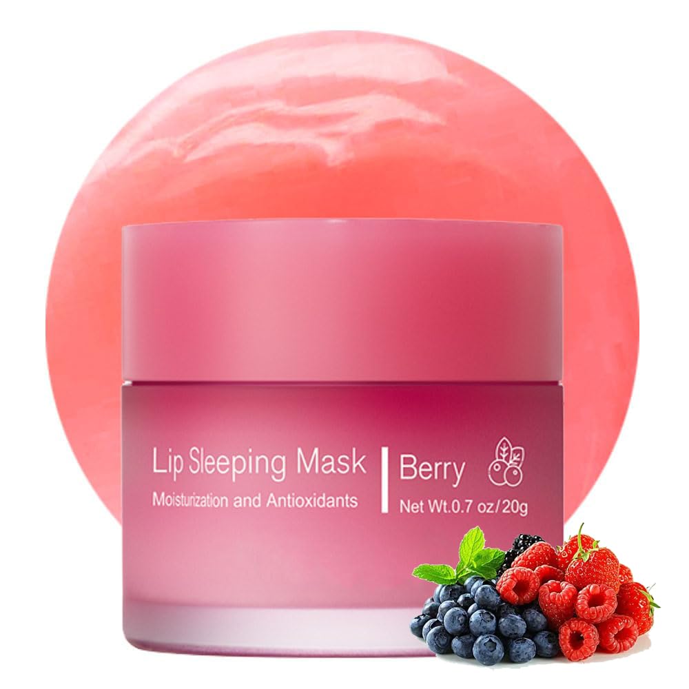 Sokgo mascarilla labial nocturna hidratante con bayas para labios suaves al despertar.