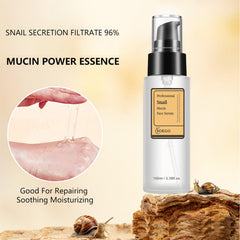 Sokgo Suero mucina de caracol: textura cremosa de absorción rápida.