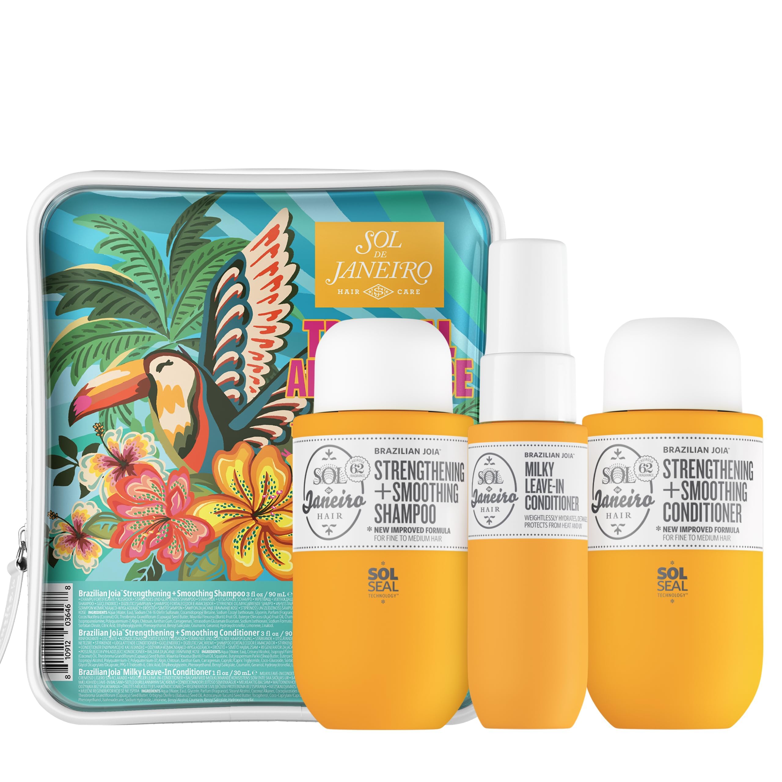 Sol de Janeiro Brazilian Joia Acondicionador, botella sin sulfatos para reparación y control del frizz.