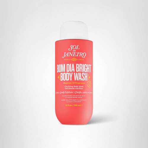 Sol de Janeiro Bom Dia, envase reciclable, opción sostenible para la rutina de baño.