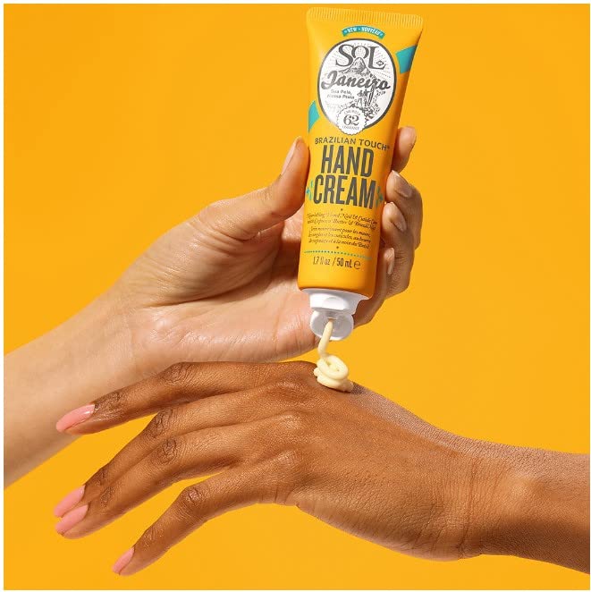 Sol de Janeiro crema de manos, envase elegante para llevar en la bolsa