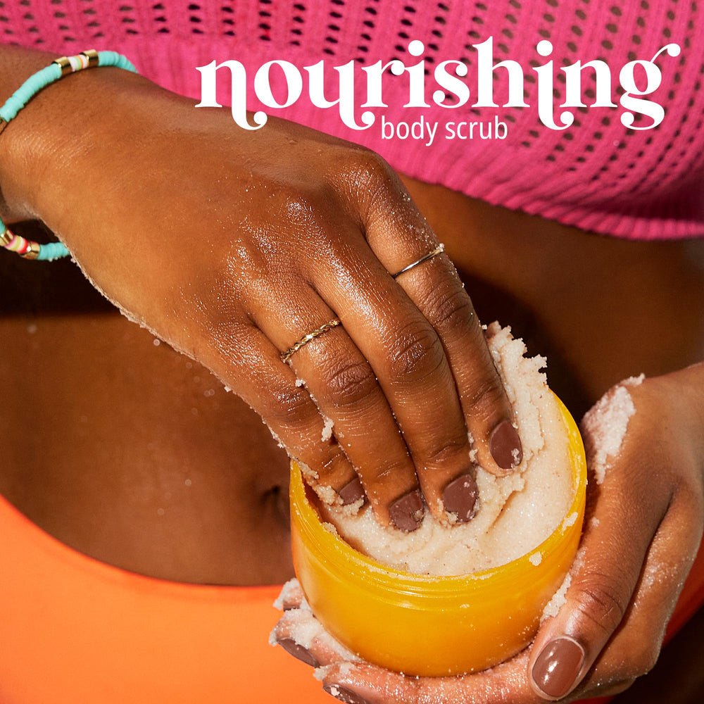 Sol de Janeiro Bum Bum exfoliante, cristales de azúcar para una piel luminosa y suave