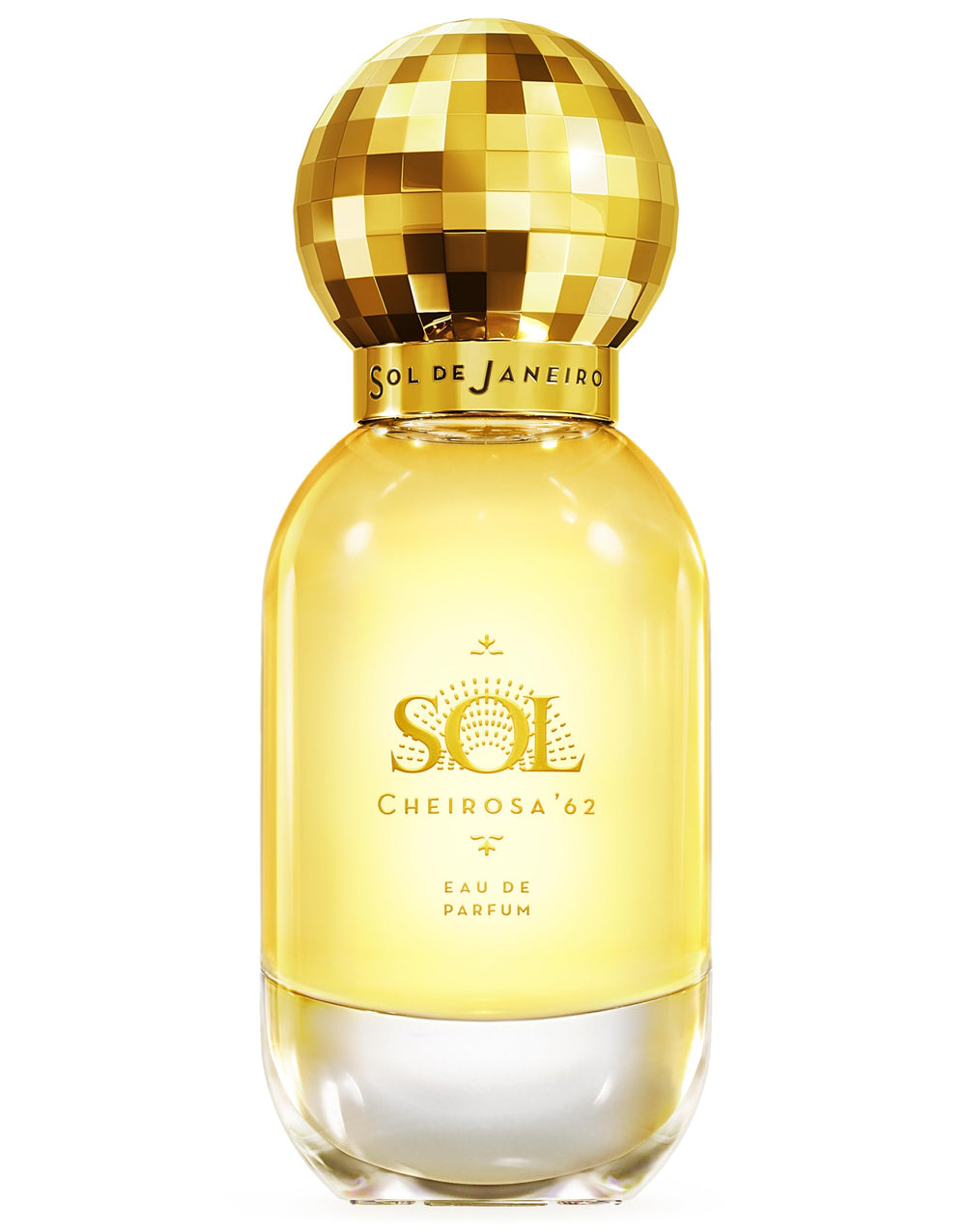 Sol de Janeiro Cheirosa 62 frasco elegante con fragancia persistente para el día