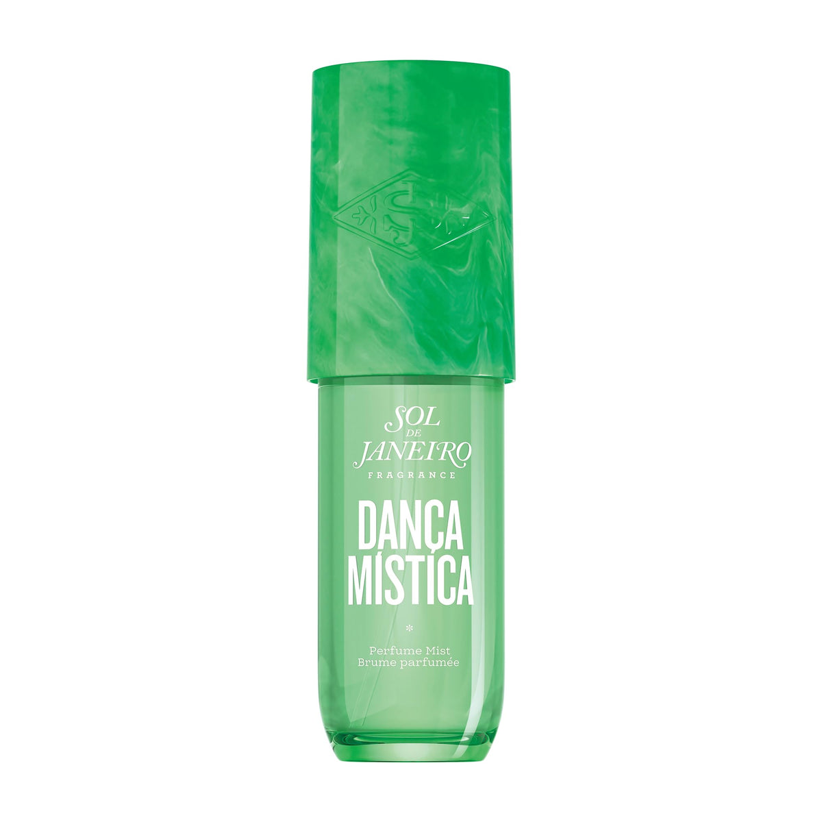 Sol de Janeiro Danca Mistica bottle—fig gourmand fragrance for daily wear.