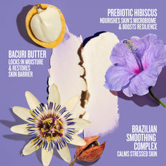 Sol de Janeiro Delicia Drench hibiscus prébiotique pour nourrir le microbiome cutané.