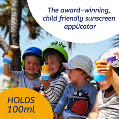 Solar Buddies: rodillo aplicador, distribución uniforme para protección diaria