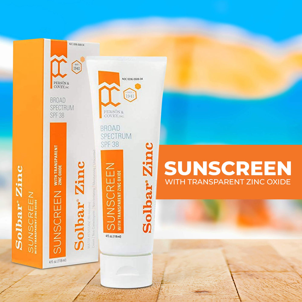 Solbar protección con óxido de zinc 7,5% para crema sin perfume.