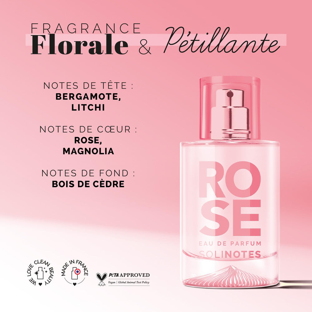 Solinotes Rose, caja empaque atractiva para regalo elegante.