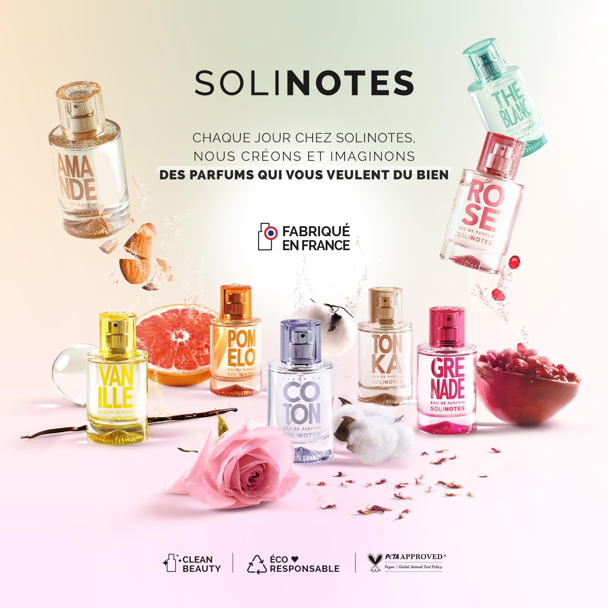 Solinotes Rose, regalo perfecto para amantes de fragancias florales.