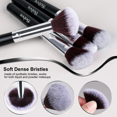 SOLVE brochas maquillaje 32 piezas – brocha correctora para imperfecciones con precisión.