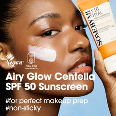 SOME BY MI V10 Hyal Air Fit Sunscreen, textura ligera sin grasa para piel cómoda