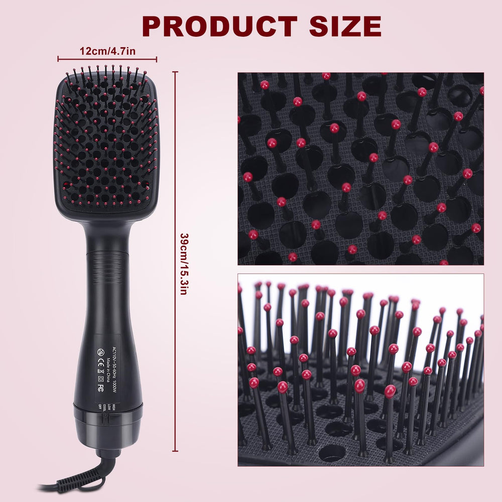Sonew control-frizz-ionico en acción reduciendo encrespamiento.