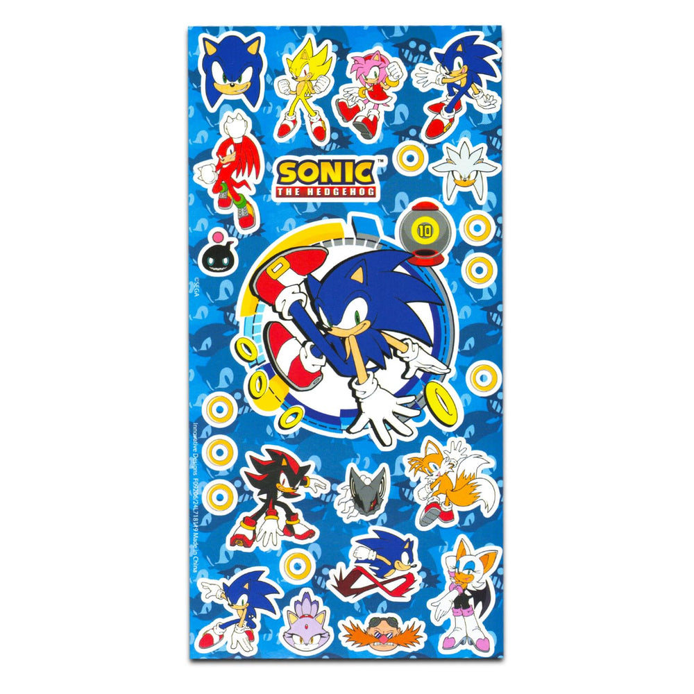 Botella con aroma a bayas de Sonic The Hedgehog para cabello, cuerpo y baño.
