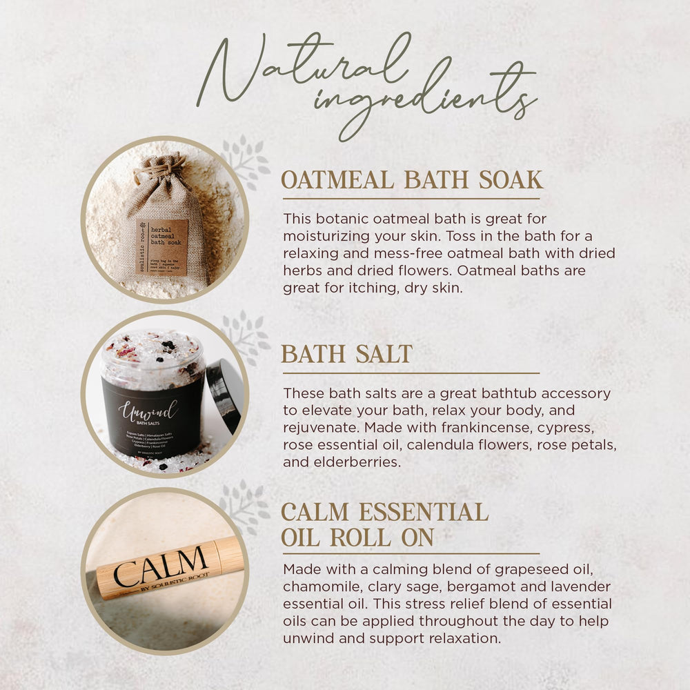 Soulistic Root: sales de baño con incienso, caléndula y pétalos para una experiencia lujosa.