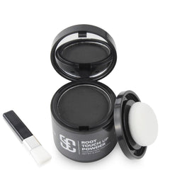 SOVONCARE Polvo para raíces: cobertura instantánea para canas y cabello fino.