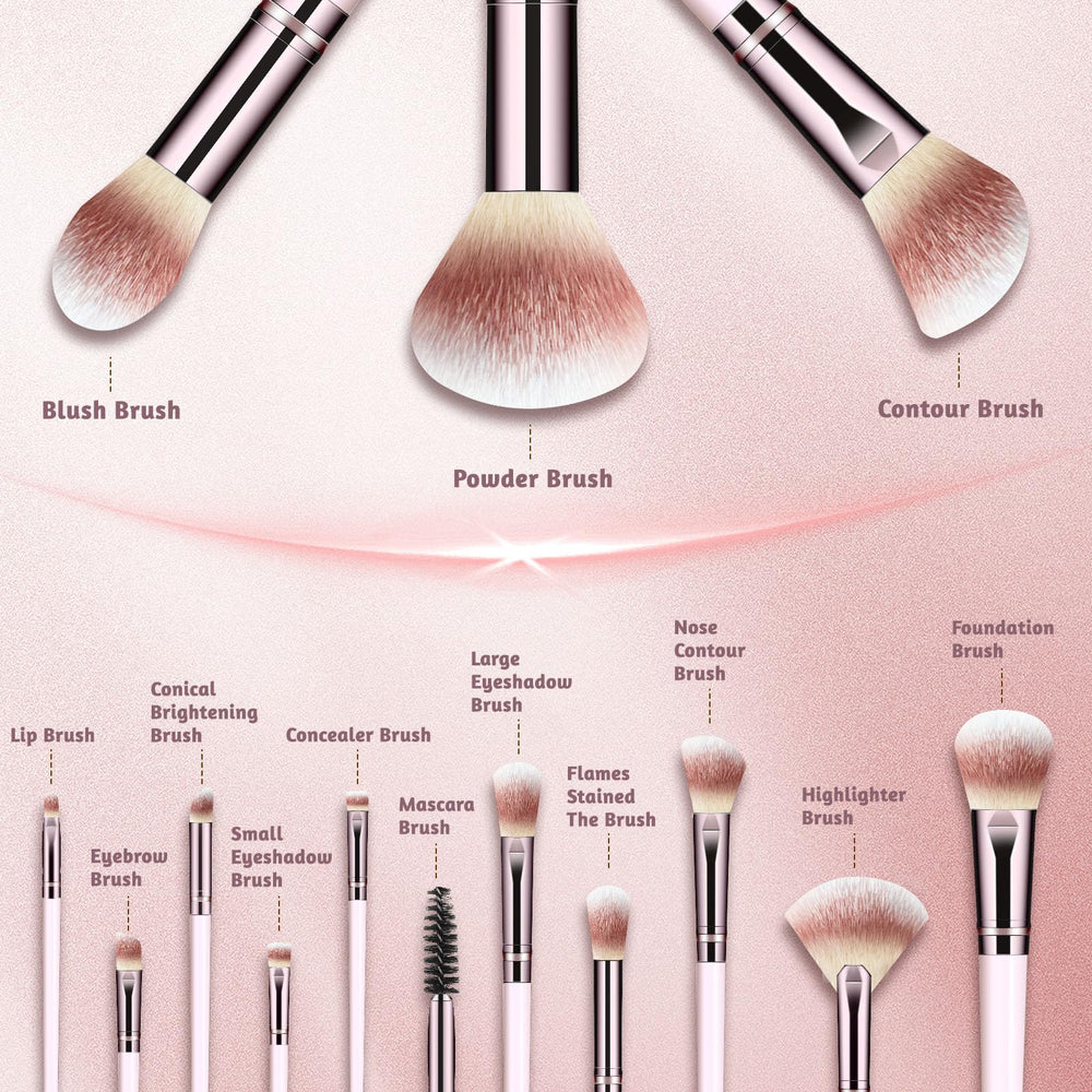 SOYOK brochas para ojos con difuminado natural