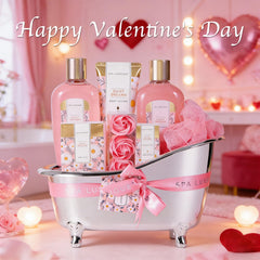 Spa Luxetique Daisy Gift Basket body lotion for smooth skin