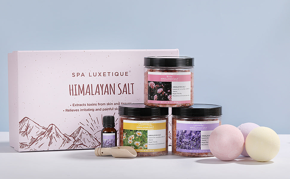 Spa Luxetique Set Regalo de baño ideal para Navidad.