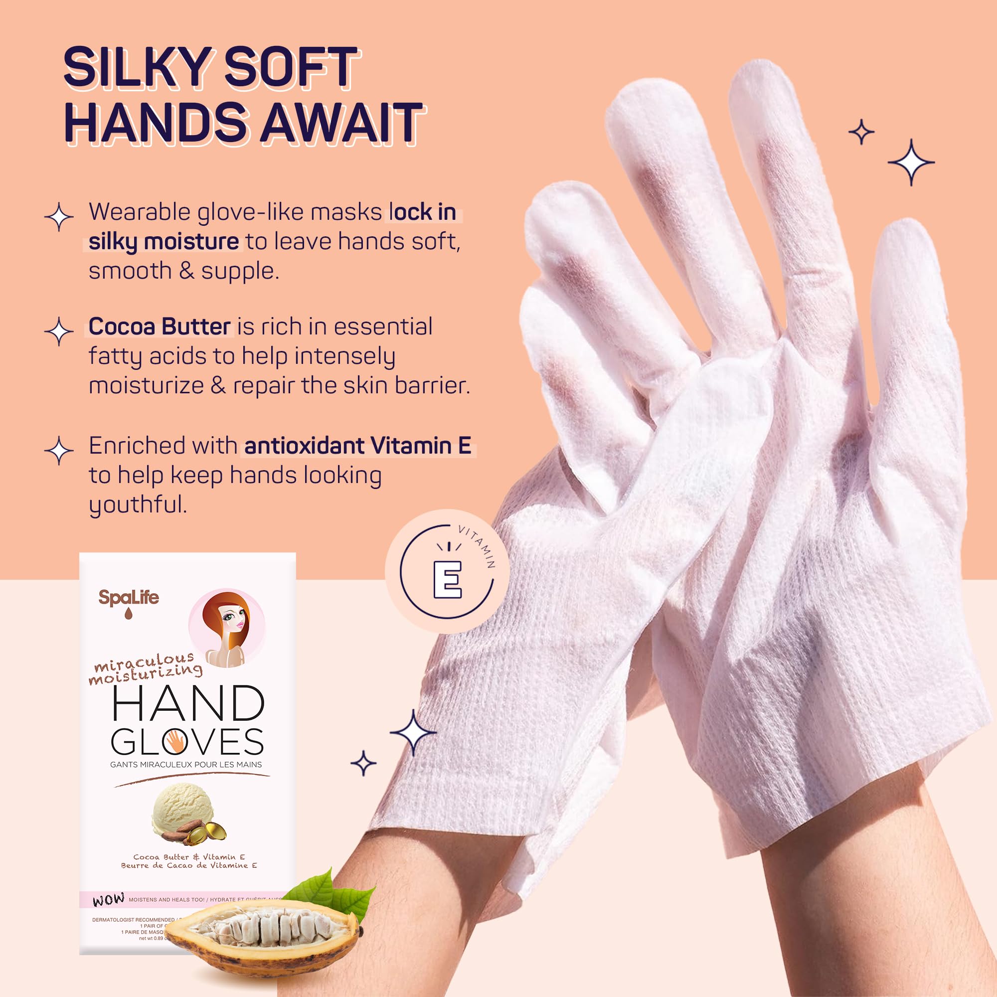 SpaLife masque-cuticules-ongles: réparation des cuticules et ongles renforcés.
