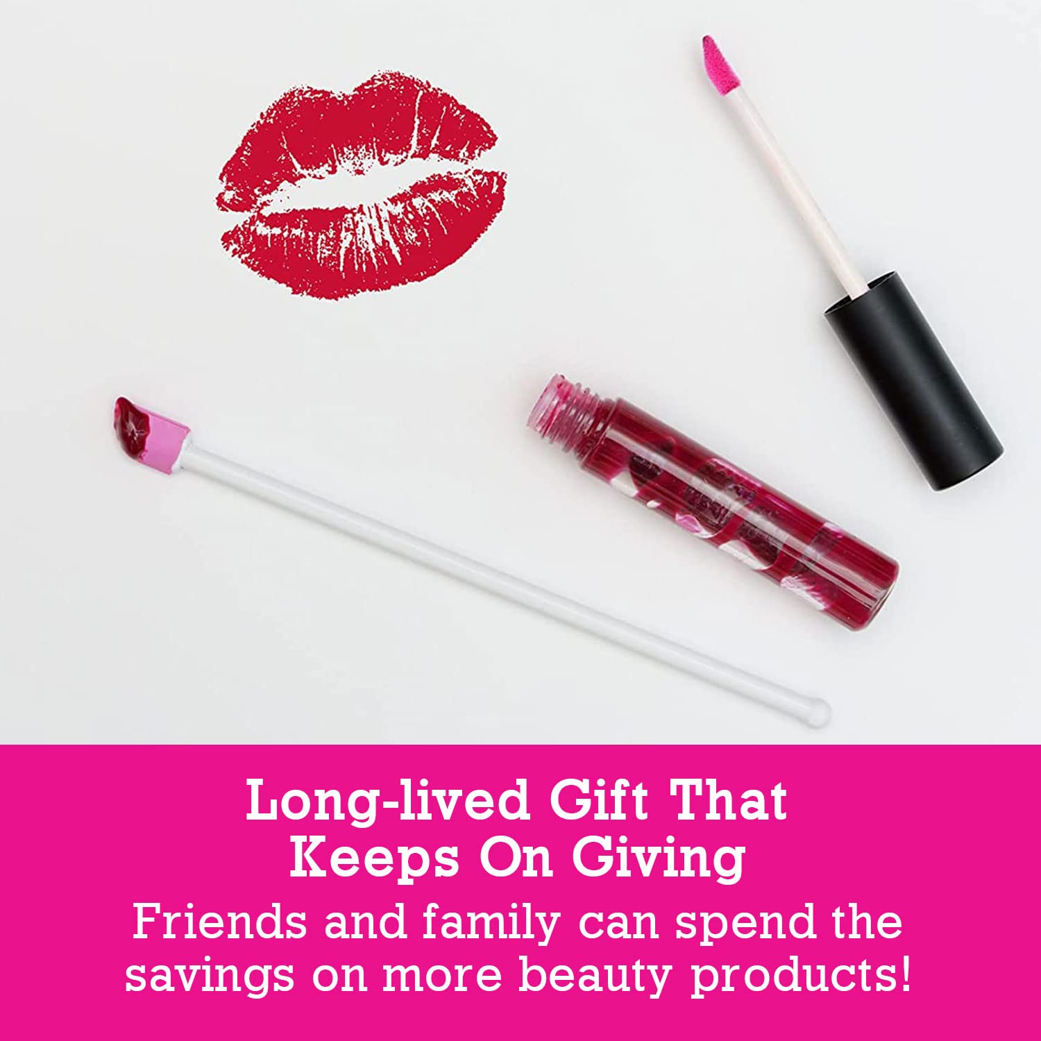 Spatty Daddy regalo práctico rosado, sorpresa útil para amantes de la belleza.