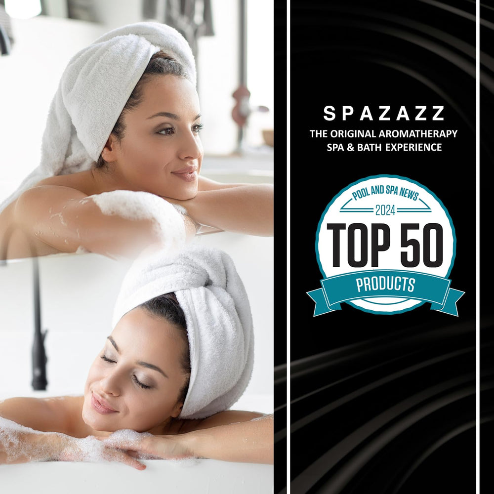 Spazazz regalo de lujo: cristales spa-bano con aroma duradero eucalipto-menta.