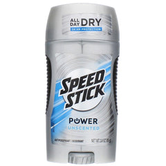 Aplicador con guard de Speed Stick Power facilita una aplicación cómoda.