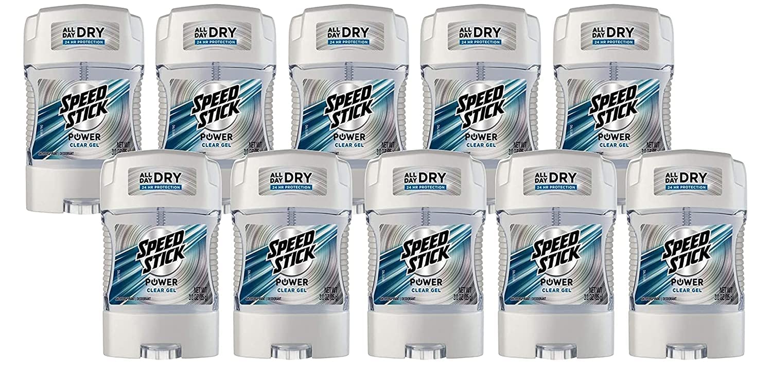 Speed Stick Power Gel, desodorante en gel con protección 24 horas para el uso diario.