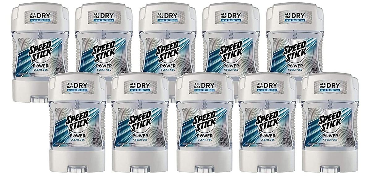 Speed Stick Power Gel, desodorante en gel con protección 24 horas para el uso diario.