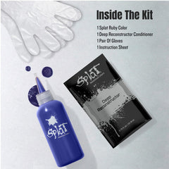 Splat Midnight Indigo: aplicación en el cabello para tono profundo sin daño