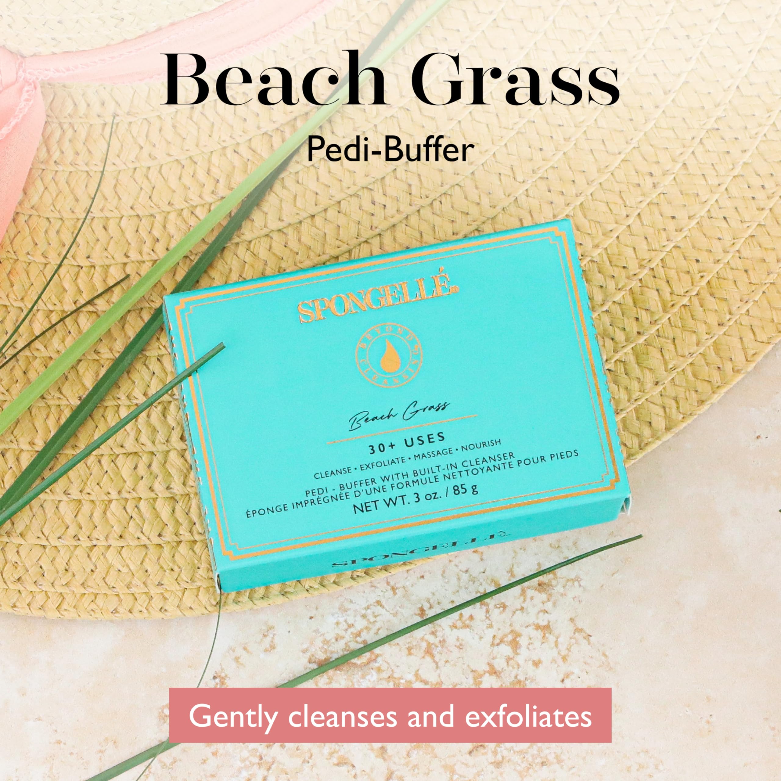 SPONGELLÉ Pedi-Buffer espuma jabonosa para limpieza lujosa