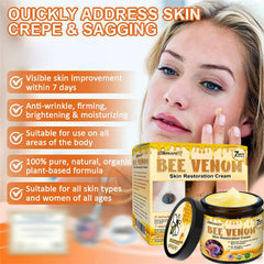 SpzV Crema Veneno de Abeja, masajear para absorción rápida.