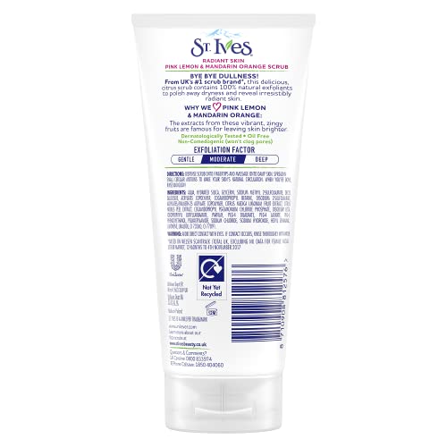 St. Ives exfoliante textura media para uso diario