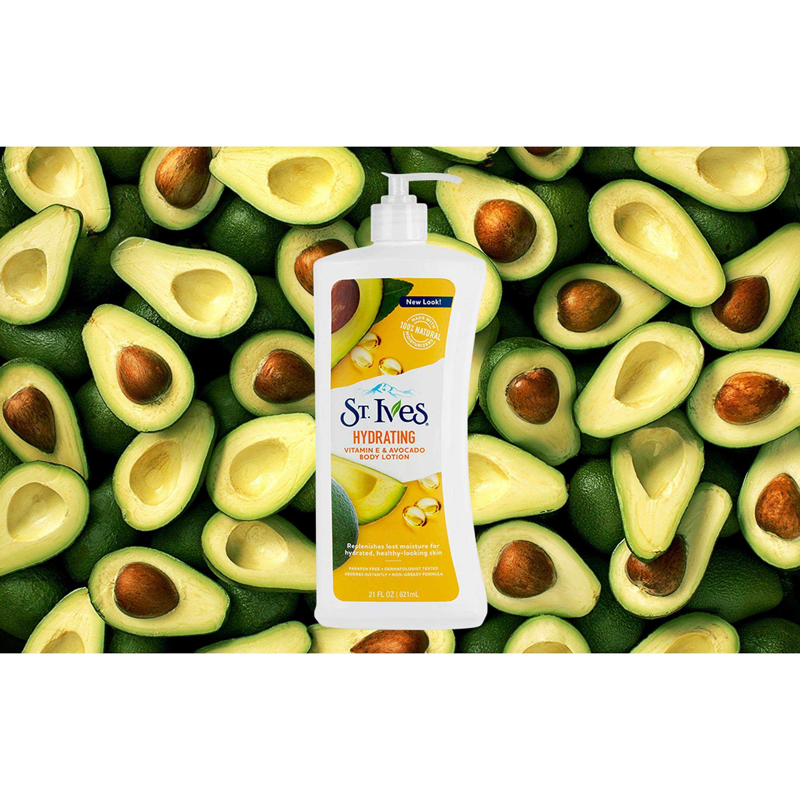 St. Ives libre de parabenos y dermatológicamente probado