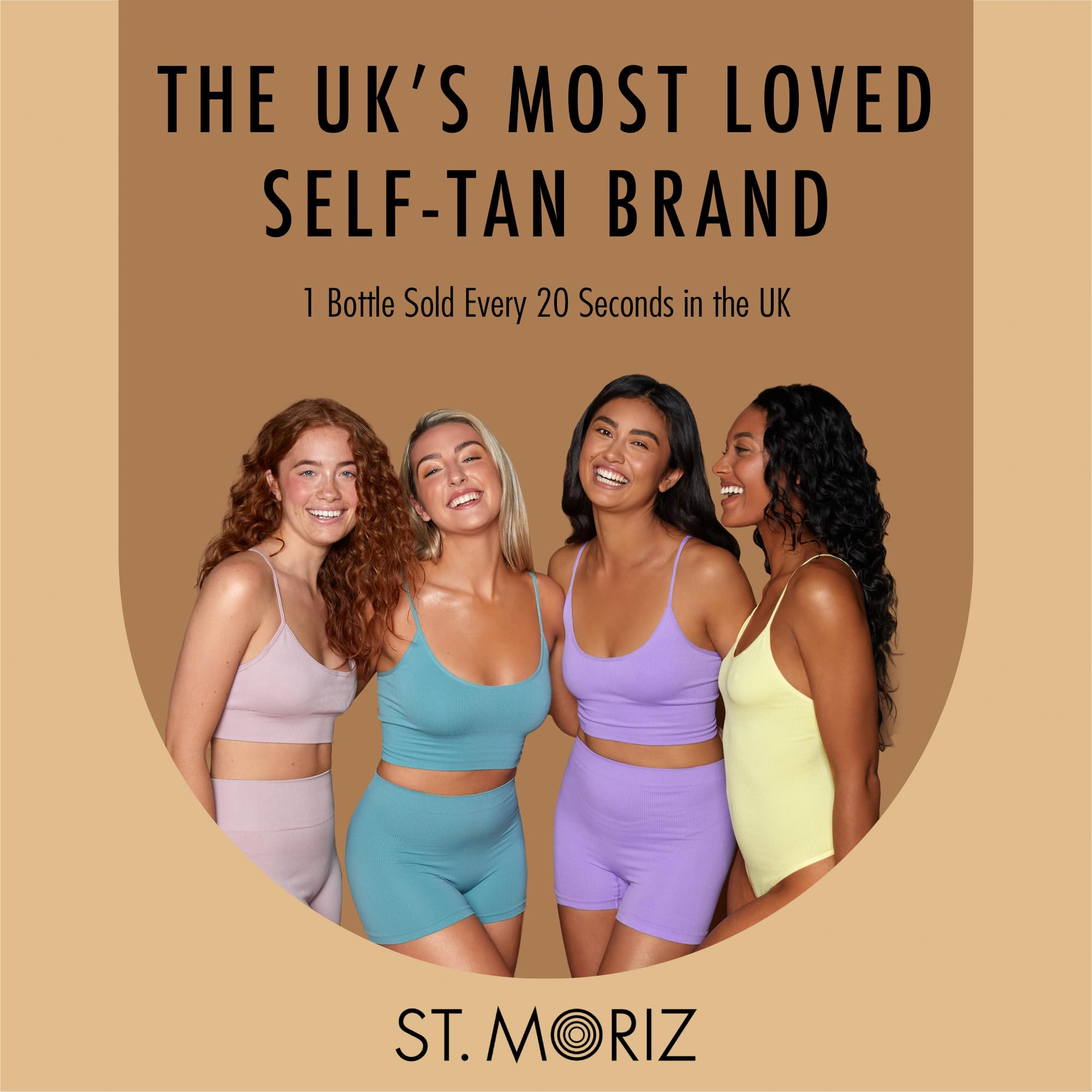 St. Moriz Pro 1 Hora brillo natural: aspecto bronceado que parece real.