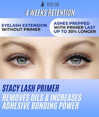 STACY LASH Primer rociador preciso garantiza aplicación uniforme.