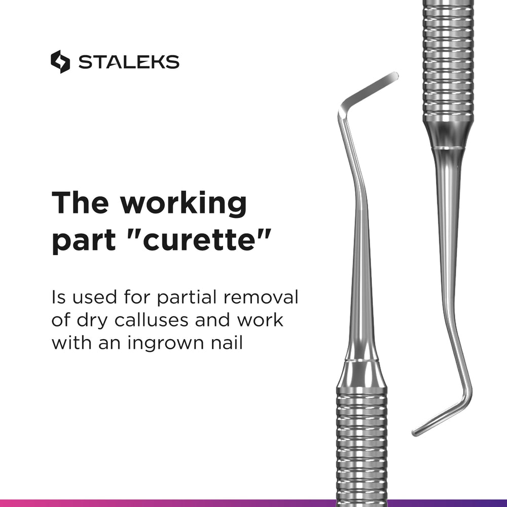 Staleks Pro esterilizable en horno seco y autoclave, higiene profesional para cada sesión.