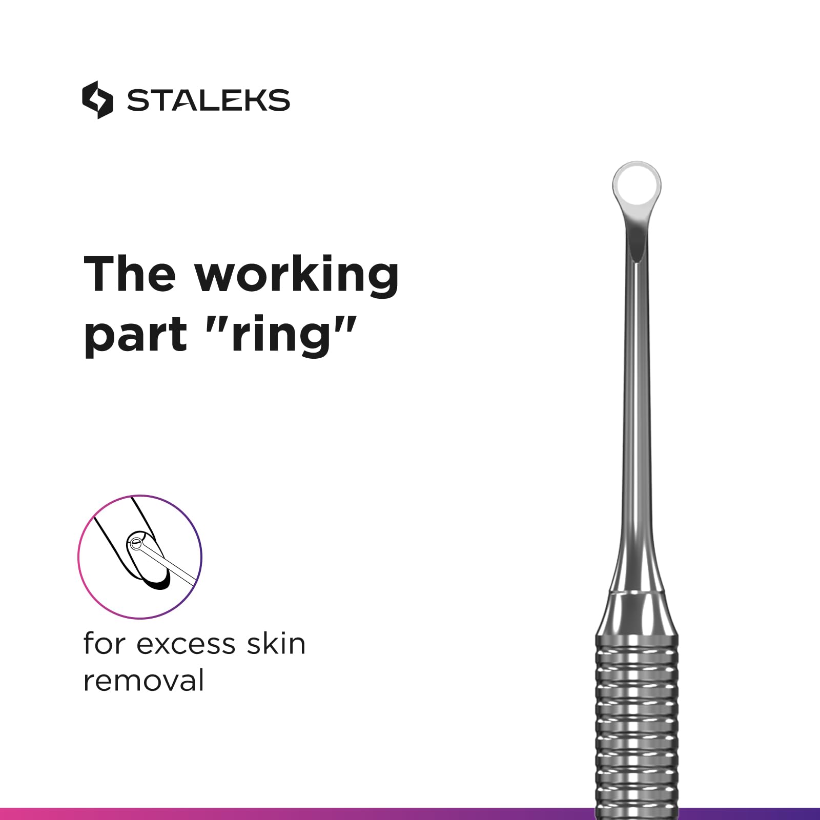 STALEKS PRO superficie-pulida GOI, tacto suave y protección anticorrosiva.