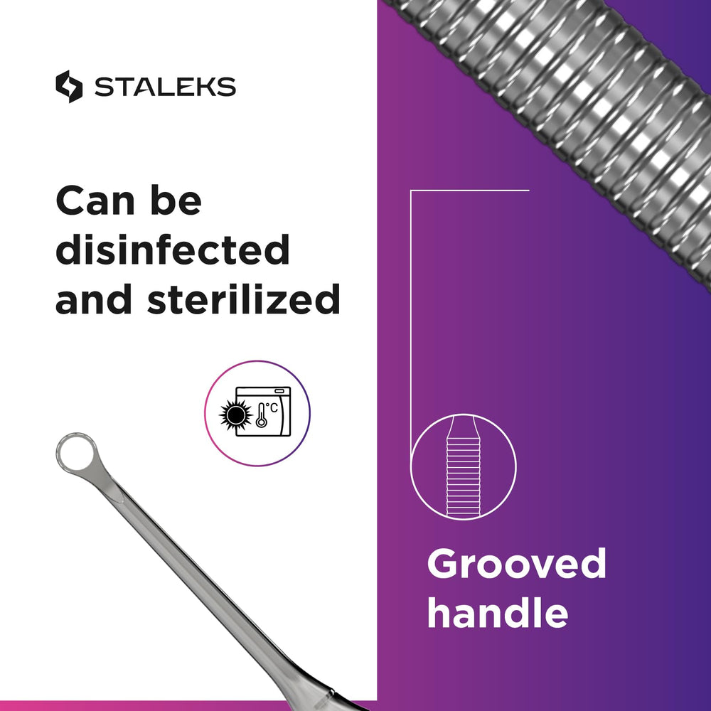 STALEKS PRO tamano-estandar, se adapta a uñas estrechas y medianas.
