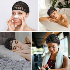 Gorro para dormir Starfa Lab mantiene el peinado sin enredos.