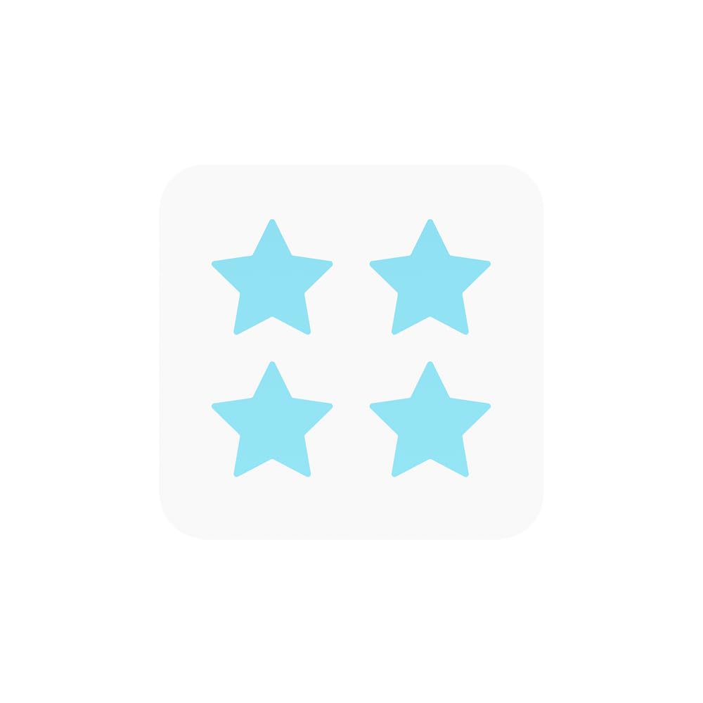 Parches en forma de estrella de Starface para cuidado suave